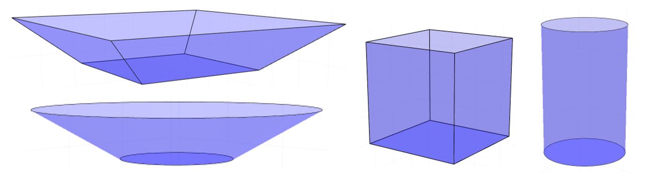 Possible geometries for STES